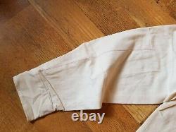 $250 BILLY REID STANDARD L LARGE SELVEDGE DRIVER SHIRT MADE IN USA elbow patches
