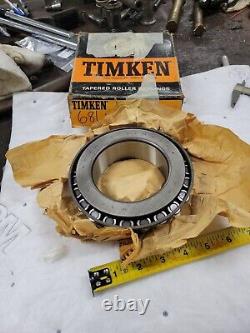 681 Timken Tapered Cone Bearing Made In USA New Old Stock