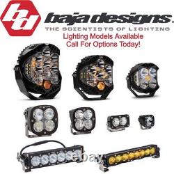 Baja Designs LED White Rock Light Kit With Harness & 12 Volt Switch 400 Lumens