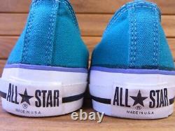 Converse USA Made All-Star Low Cut Blue Canvas Dead Stock with Box (Unused)