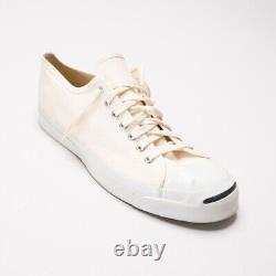 Converse Vintage Jack Purcell Size 13 White Canvas Made in USA