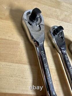 Craftsman Ratchets (Made in USA) 1/2, 3/8, 1/4 Full Polish