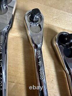 Craftsman Ratchets (Made in USA) 1/2, 3/8, 1/4 Full Polish