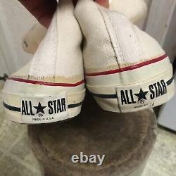 Dead Stock Vintage 80's Extra Stitch Made In USA Converse Chuck Taylor Shoes 14