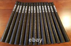 NEW Pure Grips Standard. 600 Round Set of 15 BLACK Made in USA