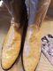 Nocona Cognac Full Quill Ostrich 7 Cowboy Boot Made In Usa Old Stock New In Box