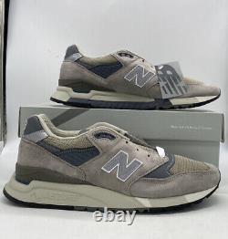 New Balance Made in USA 998 Core Grey White Sneakers U998GR Mens Size