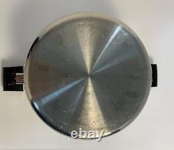 New Era 5 Ply AL-CORE PAN SET Frying Pan, 6 Qt Stock Pot ++ 10 Piece Made in USA