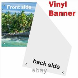 OIL CHANGE $29.95 Vinyl Banner Signs- with PRICE SIZE & COLOR OPTIONS USA MADE