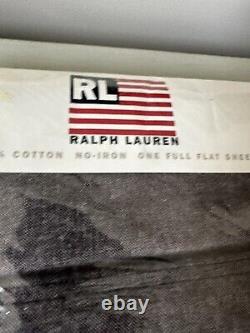 Ralph lauren vintage made in usa work shirt Black sheets full new old stock