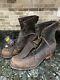 Rare Made Usa 90s New With Flaws Orvis Western Leather Boots Vibram Soles 10.5 Vtg