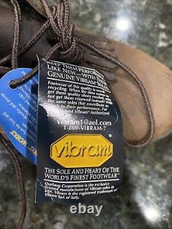 Rare Made USA 90s NEW With FLAWS ORVIS Western Leather Boots Vibram Soles 10.5 VTG