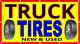 Truck Tires New & Used Vinyl Banner Signs Fast Shipping Usa Made Quality