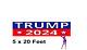 Trump 2024 Huge Maga Banner Signs Rugged Reinforced Vinyl-fast Ship-usa Made