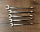 Usa Made Craftsman Cross-force Sae Inch Wrench Set Large 5pc Polished Standard