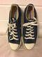 Vintage Converse All Star Made In The Usa Low Top Blue Canvas Sneakers Size 7
