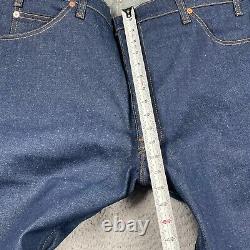 Vintage Levis Jeans 80s Orange Tab Men's 20505 0217 42x32 USA Made Dead Stock