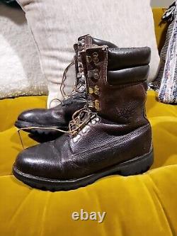 Vintage Timberland Super Boot Men's Sz 9.5 W Iditarod Rare VTG MADE Usa Leather