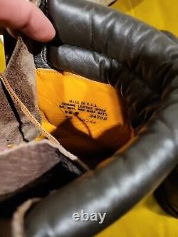 Vintage Timberland Super Boot Men's Sz 9.5 W Iditarod Rare VTG MADE Usa Leather