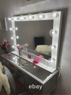 XL Vanity mirror with lights 40 x 28 Made in the USA