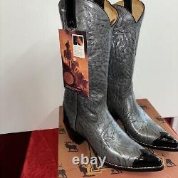 Botte de cowboy vintage neuve de taille 90 impériale fabriquée par la marque Texas USA