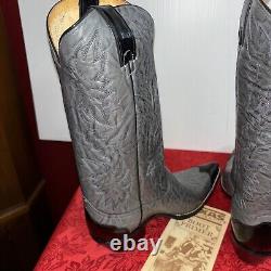 Botte de cowboy vintage neuve de taille 90 impériale fabriquée par la marque Texas USA