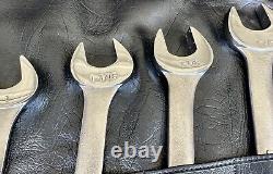 Ensemble de clés à molette standard VA vintage NOS Craftsman fabriqué aux États-Unis (jamais utilisé)