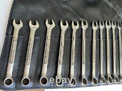 Ensemble de clés à molette standard VA vintage NOS Craftsman fabriqué aux États-Unis (jamais utilisé)