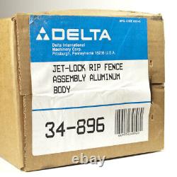 Guide de déchirement Jet-Lock DELTA 34-896 pour la scie de table 34-444 NEUF ANCIEN STOCK ! Fabriqué aux États-Unis