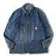 Jour De Paie De Penney's 50s Vtg Denim Work Jacket Coverall Fabriqué Aux États-unis Vêtement De Travail En Jean Pour Homme Décontracté