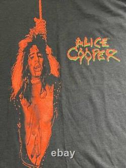 T-shirt du groupe Alice Cooper des années 80, taille L, vintage et neuf, fabriqué aux États-Unis, ALIC
